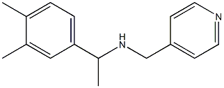 [1-(3,4-dimethylphenyl)ethyl](pyridin-4-ylmethyl)amine