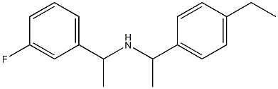  [1-(4-ethylphenyl)ethyl][1-(3-fluorophenyl)ethyl]amine