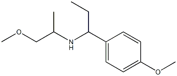 [1-(4-methoxyphenyl)propyl](1-methoxypropan-2-yl)amine