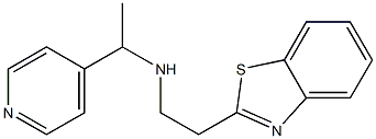 [2-(1,3-benzothiazol-2-yl)ethyl][1-(pyridin-4-yl)ethyl]amine