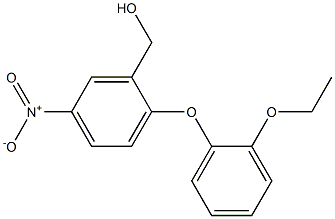 [2-(2-ethoxyphenoxy)-5-nitrophenyl]methanol