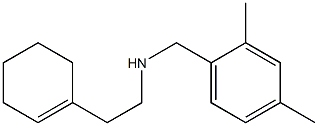 [2-(cyclohex-1-en-1-yl)ethyl][(2,4-dimethylphenyl)methyl]amine Structure