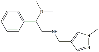 [2-(dimethylamino)-2-phenylethyl][(1-methyl-1H-pyrazol-4-yl)methyl]amine