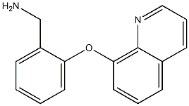 [2-(quinolin-8-yloxy)phenyl]methanamine|