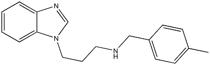 [3-(1H-1,3-benzodiazol-1-yl)propyl][(4-methylphenyl)methyl]amine
