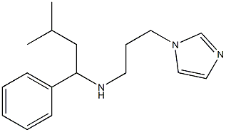 [3-(1H-imidazol-1-yl)propyl](3-methyl-1-phenylbutyl)amine|