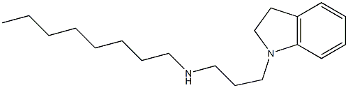 [3-(2,3-dihydro-1H-indol-1-yl)propyl](octyl)amine