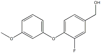 [3-fluoro-4-(3-methoxyphenoxy)phenyl]methanol