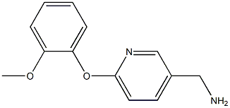 [6-(2-methoxyphenoxy)pyridin-3-yl]methylamine