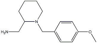 {1-[(4-methoxyphenyl)methyl]piperidin-2-yl}methanamine