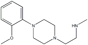 {2-[4-(2-methoxyphenyl)piperazin-1-yl]ethyl}(methyl)amine Structure