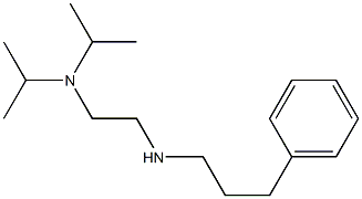 {2-[bis(propan-2-yl)amino]ethyl}(3-phenylpropyl)amine Structure