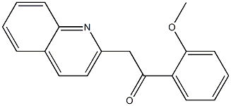1-(2-methoxyphenyl)-2-(quinolin-2-yl)ethan-1-one