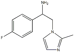 1-(4-fluorophenyl)-2-(2-methyl-1H-imidazol-1-yl)ethanamine
