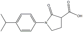 1-(4-isopropylphenyl)-2-oxopyrrolidine-3-carboxylic acid