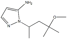 1-(4-methoxy-4-methylpentan-2-yl)-1H-pyrazol-5-amine Structure