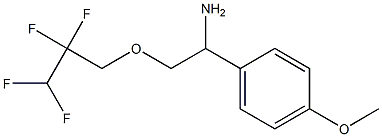 1-(4-methoxyphenyl)-2-(2,2,3,3-tetrafluoropropoxy)ethan-1-amine