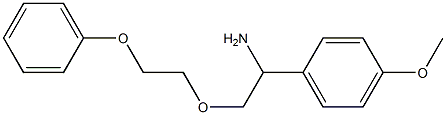 1-(4-methoxyphenyl)-2-(2-phenoxyethoxy)ethan-1-amine