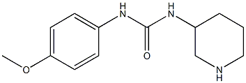 1-(4-methoxyphenyl)-3-piperidin-3-ylurea
