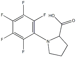 1-(pentafluorophenyl)pyrrolidine-2-carboxylic acid