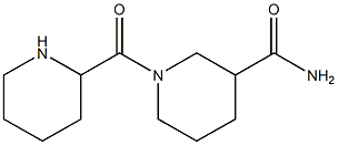  1-(piperidin-2-ylcarbonyl)piperidine-3-carboxamide