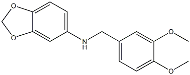 1,3-benzodioxol-5-yl(3,4-dimethoxyphenyl)methylamine|