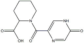 1-[(5-oxo-4,5-dihydropyrazin-2-yl)carbonyl]piperidine-2-carboxylic acid