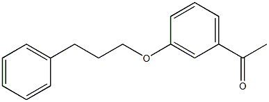 1-[3-(3-phenylpropoxy)phenyl]ethan-1-one