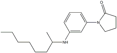 1-[3-(octan-2-ylamino)phenyl]pyrrolidin-2-one