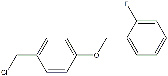 1-[4-(chloromethyl)phenoxymethyl]-2-fluorobenzene