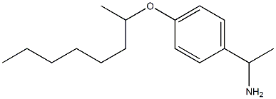 1-[4-(octan-2-yloxy)phenyl]ethan-1-amine