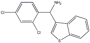 1-benzothiophen-3-yl(2,4-dichlorophenyl)methanamine