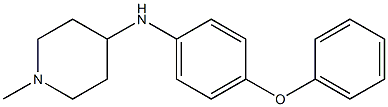 1-methyl-N-(4-phenoxyphenyl)piperidin-4-amine Structure