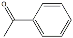 1-phenylethan-1-one Struktur