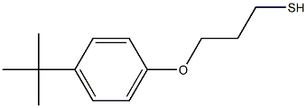 1-tert-butyl-4-(3-sulfanylpropoxy)benzene Structure