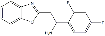 2-(1,3-benzoxazol-2-yl)-1-(2,4-difluorophenyl)ethan-1-amine|
