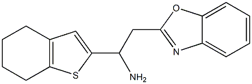 2-(1,3-benzoxazol-2-yl)-1-(4,5,6,7-tetrahydro-1-benzothiophen-2-yl)ethan-1-amine