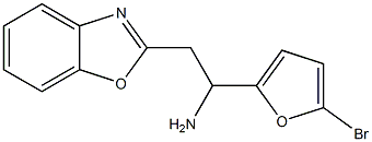 2-(1,3-benzoxazol-2-yl)-1-(5-bromofuran-2-yl)ethan-1-amine