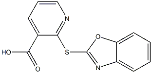 2-(1,3-benzoxazol-2-ylsulfanyl)pyridine-3-carboxylic acid