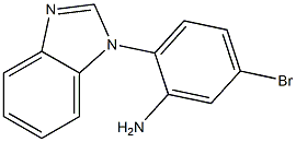 2-(1H-benzimidazol-1-yl)-5-bromoaniline Structure