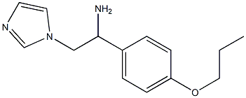 2-(1H-imidazol-1-yl)-1-(4-propoxyphenyl)ethanamine
