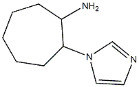 2-(1H-imidazol-1-yl)cycloheptanamine Structure