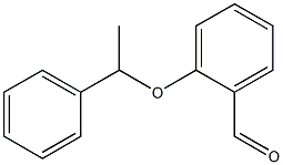 2-(1-phenylethoxy)benzaldehyde Struktur