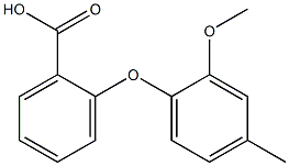 2-(2-methoxy-4-methylphenoxy)benzoic acid