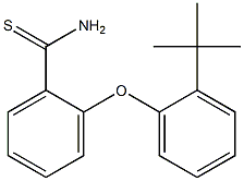 2-(2-tert-butylphenoxy)benzene-1-carbothioamide