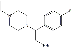 2-(4-ethylpiperazin-1-yl)-2-(4-fluorophenyl)ethanamine