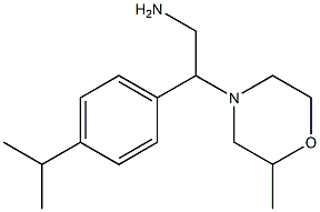 2-(4-isopropylphenyl)-2-(2-methylmorpholin-4-yl)ethanamine