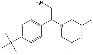 2-(4-tert-Butyl-phenyl)-2-(2,6-dimethyl-morpholin-4-yl)-ethylamine Structure
