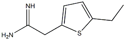 2-(5-ethylthien-2-yl)ethanimidamide Structure