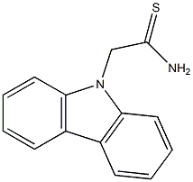 2-(9H-carbazol-9-yl)ethanethioamide Structure